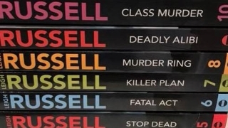 The North Harrow Community Library meet the author Leigh Russell logo