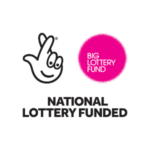 Logo for the National Lottery Fund.
