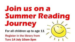 The North Harrow Community Library summer reading challenge 2020 event logo