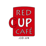 Logo for Red Cup Cafe.