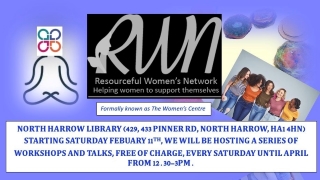 The Resourceful Women's Network 2023 events logo